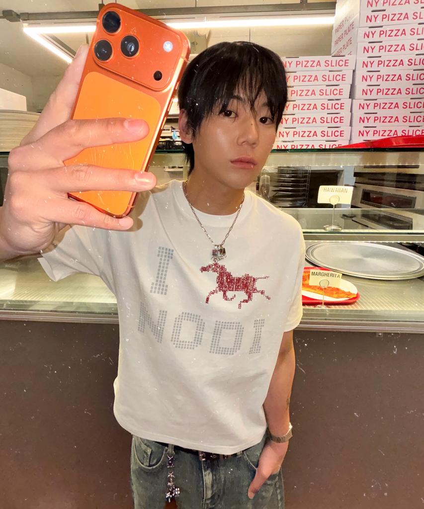 Nodi System Error Horse Crop Tee Sapphire Blue