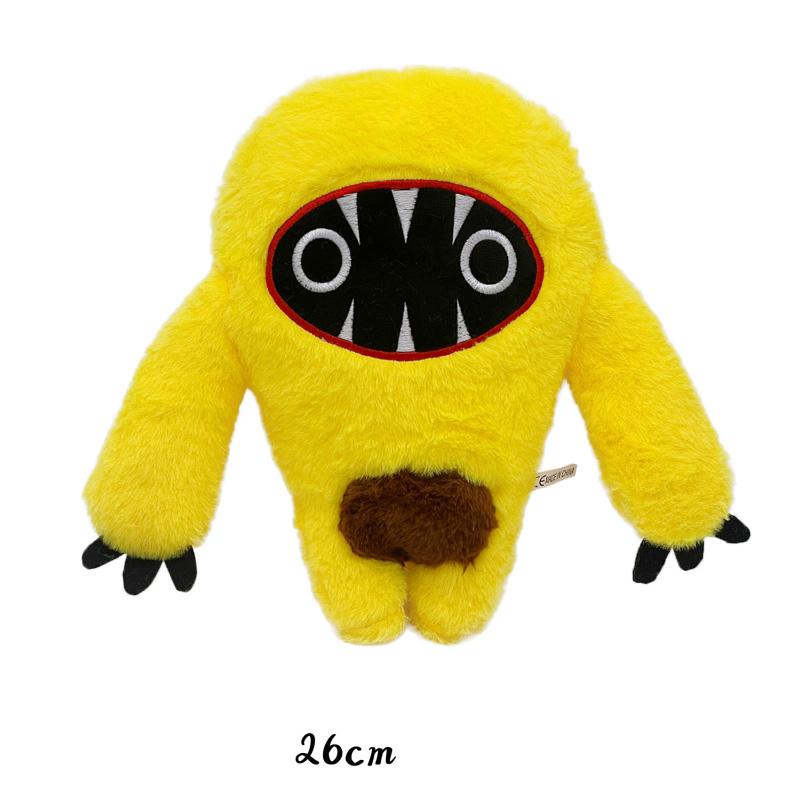 Joyville Plush Toy Horror Game Wooly Bully Bouncy Dino Kitty Bully Girl Evil Monster Stuffed Animal Soft Doll Halloween Gift