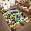 Minecraft 153 Floor Mat Design for Foyer Study Room Dormitory Dining Room Antislip Carpet Anime Office Decor Gift for Festivals