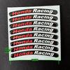AQX1 New Motorcycle Stickers Universal Wheel Stickers for Honda Wheel Modification Stickers Car Reflective Stickers Decor