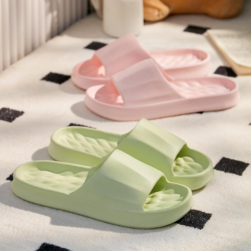EVA Schlüpfsandalen neue Karomuster coole Hausschuhe Paar Indoor-Flip-Flops