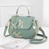Bestickte Handtasche für Damen, New Network Red, modische Umhängetasche, vielseitige Umhängetasche aus PU-Leder