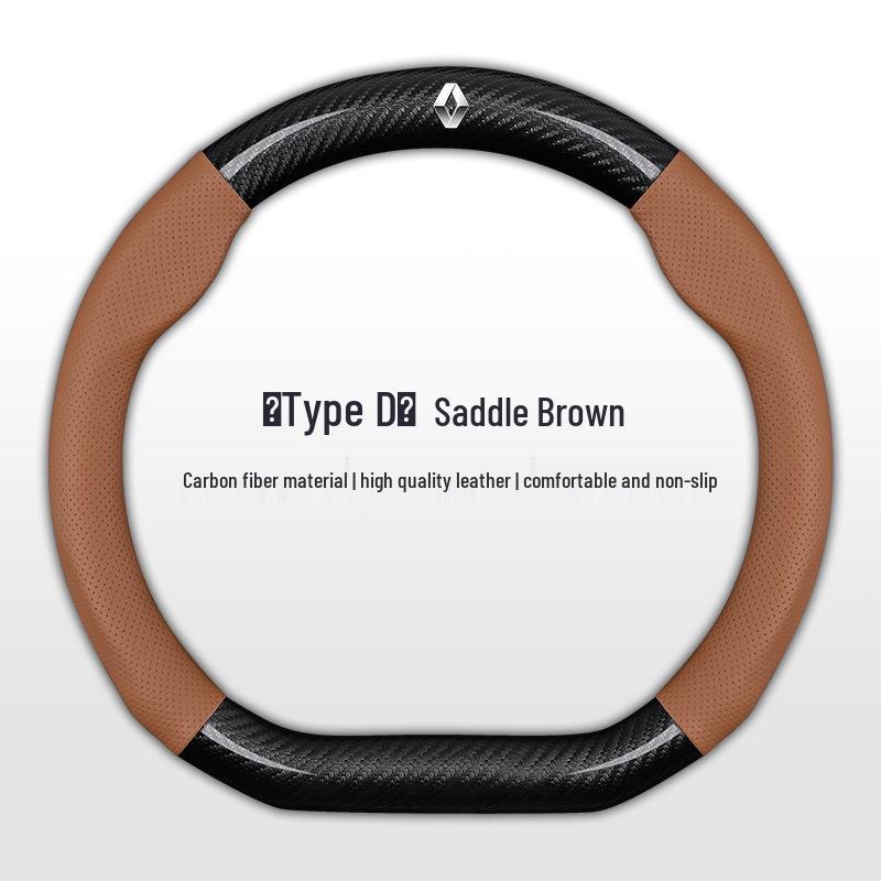 Renault Steering Wheel Cover for Koleos, Kadjar, Kaptur, Wind, and others - Four Seasons Universal Fit