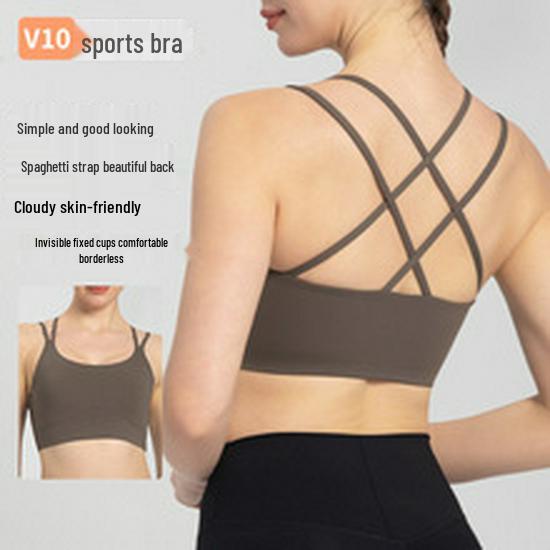 Xin Yu Shockproof Sports Bra for Women - Minimizes Large Bust Appearance, Perfect for Running, Yoga, and Fitness