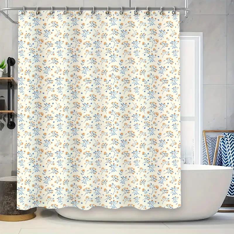 

Animal Print Shower Curtain Jungle Leopard Toucan Pattern Bathroom Decor W60H190(CM)-1 Pcs