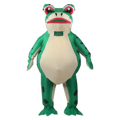 Frog Inflatable Costume, Unisex Adult Funny Animal Suit for Halloween Christmas Cosplay Party