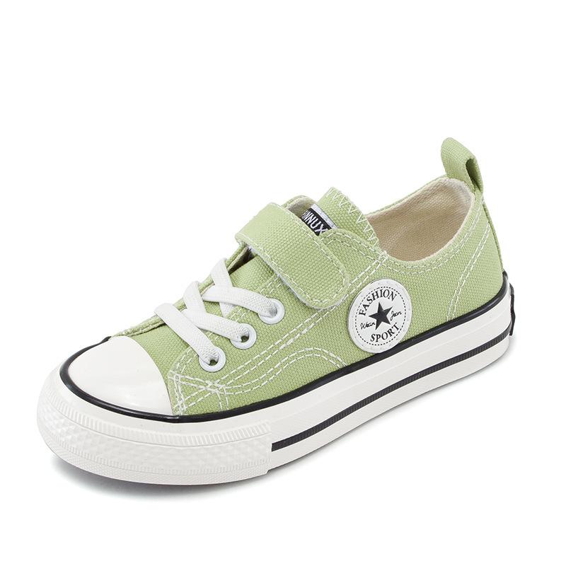 Children's Shoes, Boys' Canvas Shoes, New Spring/autumn Styles, Girls' White Sneakers, Versatile Casual Shoes, Medium and Large Sizes for Older