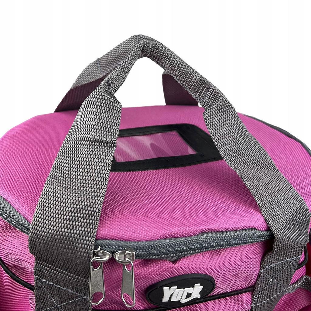 York Riding Accessories Bag with Closure PINK Riding Equipment