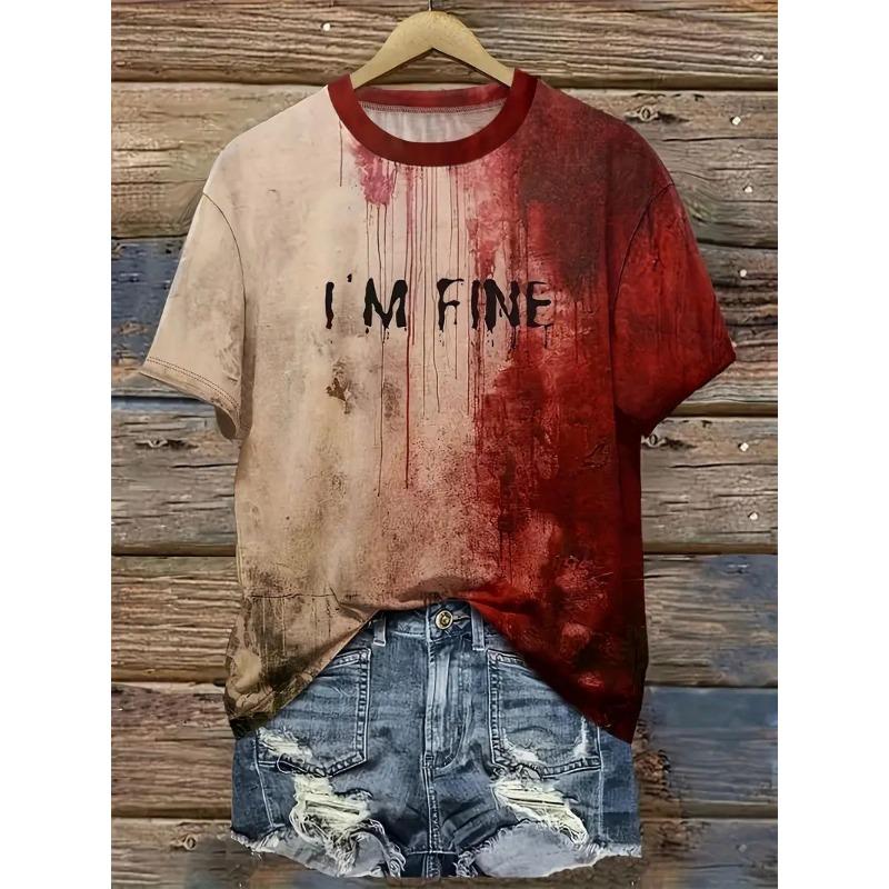 

Винтажная мужская футболка Летняя повседневная с коротким рукавом Пуловер Harajuku Принт Топ Модная уличная одежда Оверсайз Мужская одежда y2k M