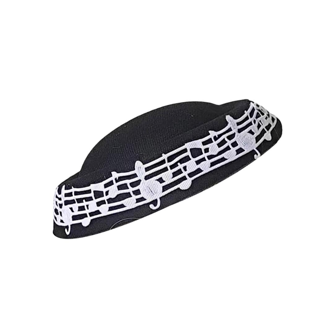 Cute Musical Note Bow Hair Clip For Babies Girls Kids Soft Polyester Comfortable Secure Design For Daily Use Parties