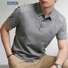 ROMON Men's Business Casual Polo Shirt