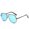 New Fashion Sunglasses Women Men Vintage Gradient Lens Glasses Metal Frame Eyewear Driving Outdoor Street Sun Glasses uv400