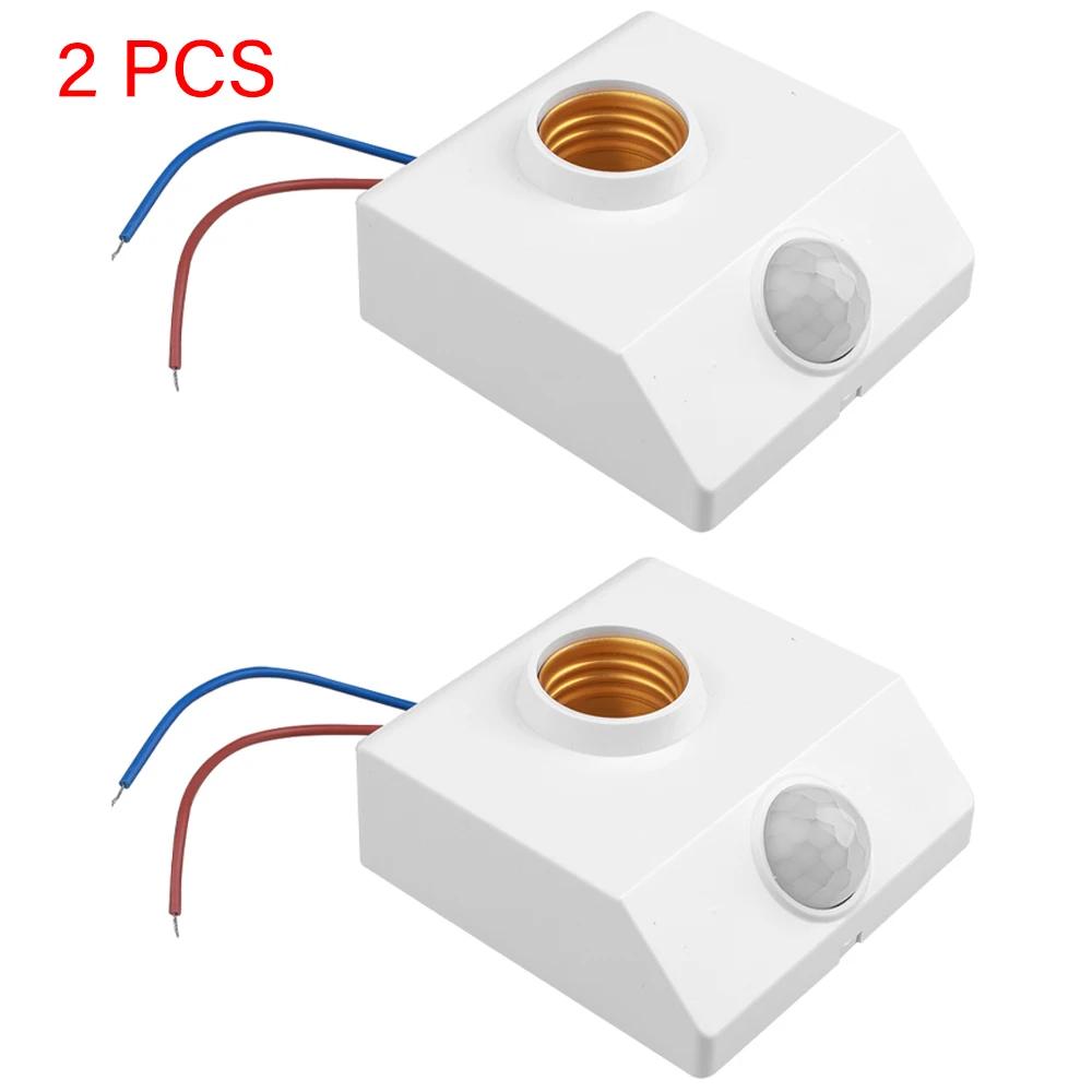 E27 220V 110V Schalllichtschalter PIR Bewegungssensor Smart Switch Automatisches Ein/Aus Licht Lampenfassung Deckenleuchte Sensor Detektor Modul