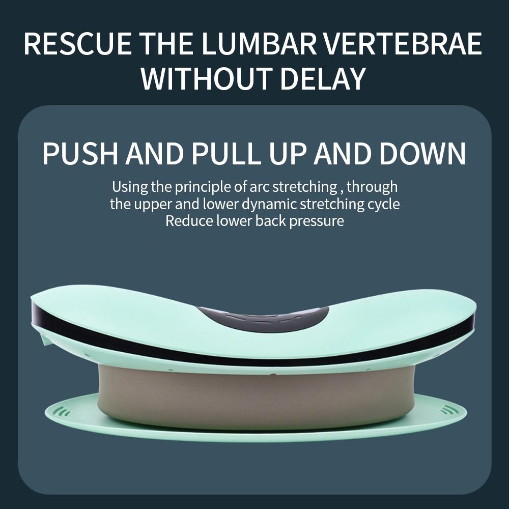 Electric Lumbar Traction Massager Adjustable Vibration Waist Massager Waist Spine Support Back Massage Machine Lumbar masajeador