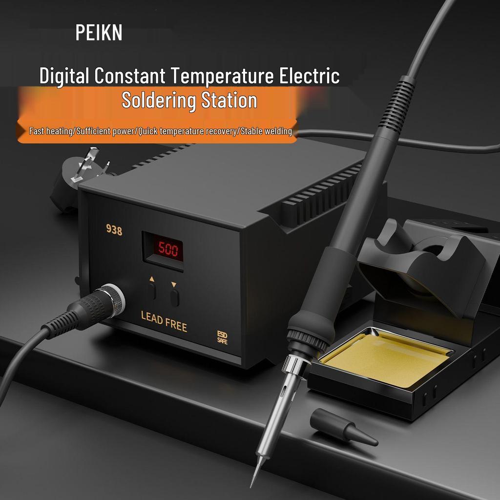 Electric Soldering Iron Station with Constant Temperature Control & Digital Display for Mobile Phone Repair.