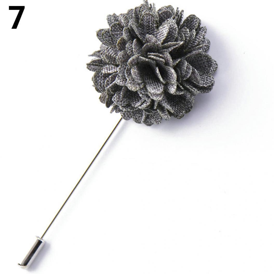 

Мужская брошь для смокинга цветок