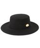 Yunibeosyeolkemiseuteuli Poly Black Flat Fedora