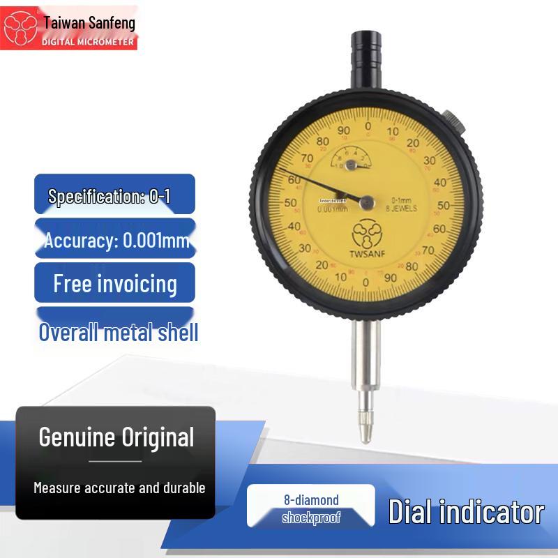 High-Precision Digital Dial Indicator and Magnetic Base Set