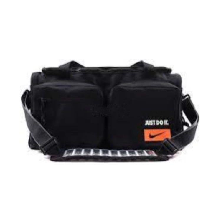 Nike Utility Power Duffel Bag Unisex Gym Bag Black DQ5199-010