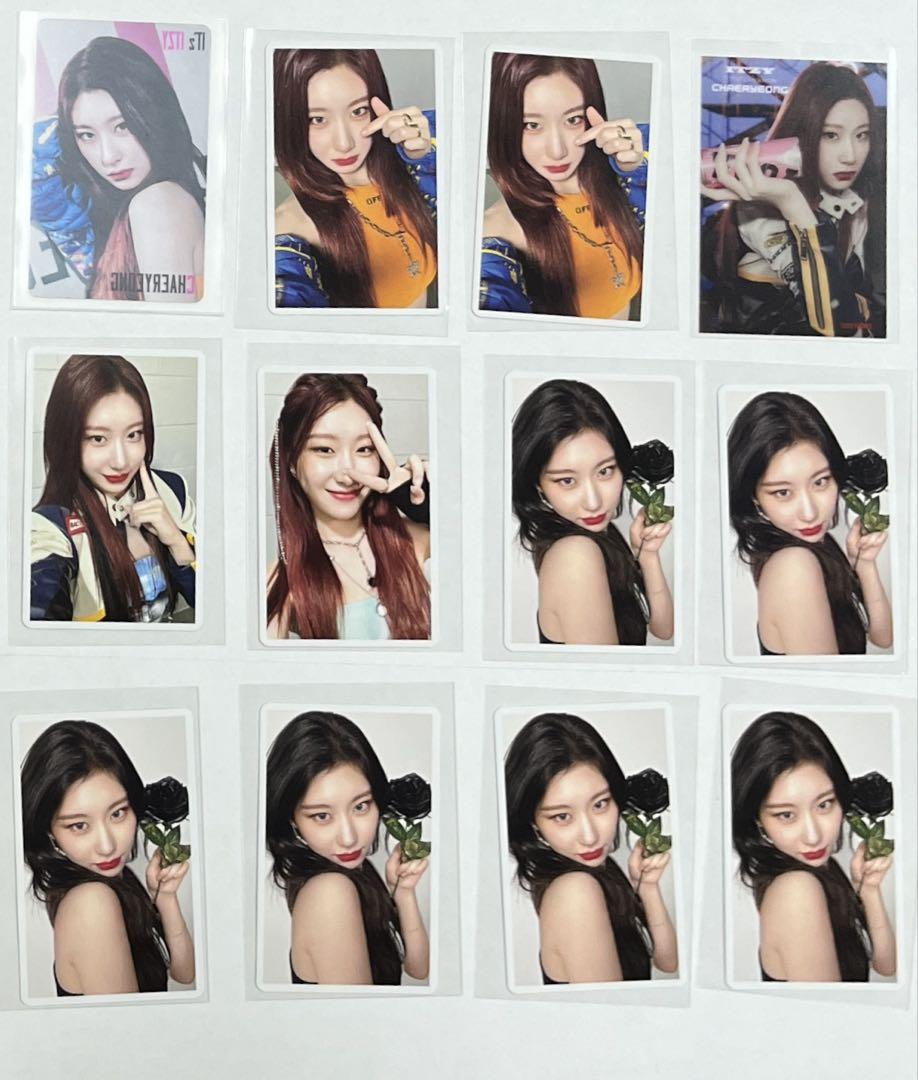 

[USED] ITZY Chaeryeong CHAERYEONG Trading Card Clear Trading Card