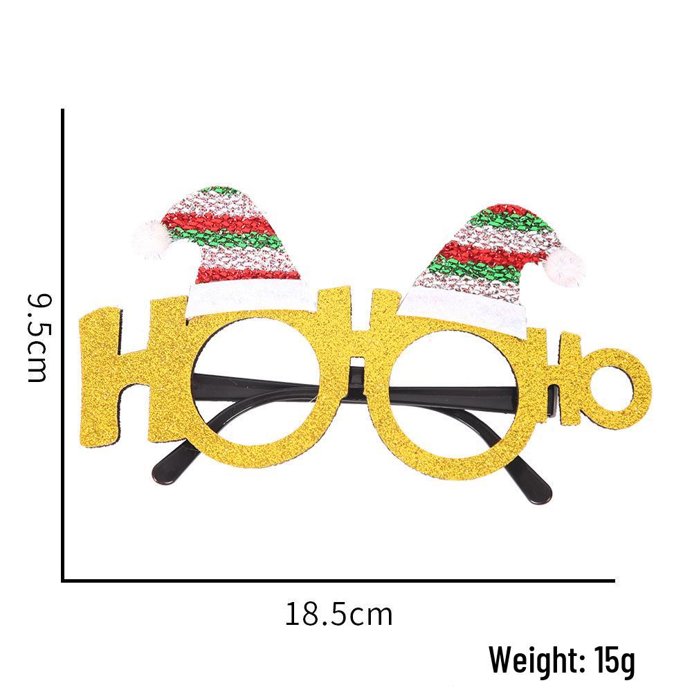 Christmas Party Eyeglass Frames: Santa, Snowman & Antler Designs for Kids