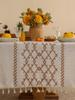 High-End Linen Tablecloth: Luxury Solid Color, Thickened, Oilproof, Non-slip Dining & Coffee Table Cover