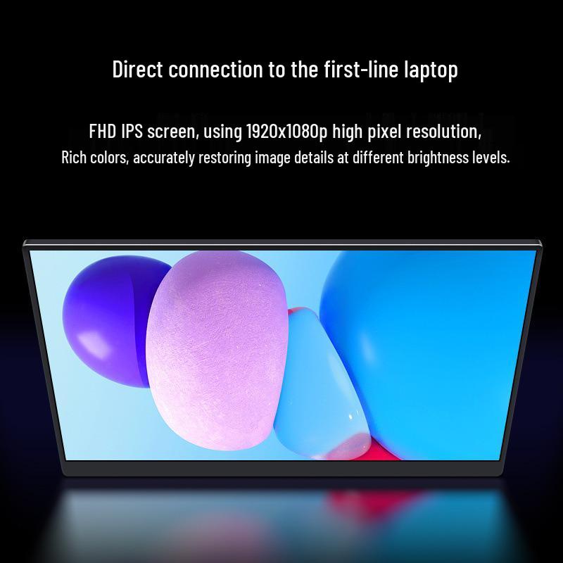 15.6" 4K Portable IPS Monitor for Laptops/Consoles