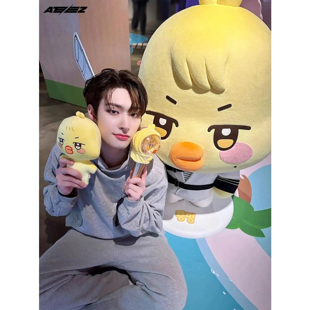 Kpop Aniteez Kawaii Stuffed Animals Plushies Toy Room Decor Hongjoong Seonghwa Yunho Yeosang San Ming Wooyoung Jongho Plu