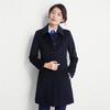 Jdn Tiara 823D Unisex Professional Mid-Length Wool Blend Coat
