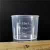 Messbecher 35,8*31,4*38,3mm Medizin abmessen 15ml/30ml
