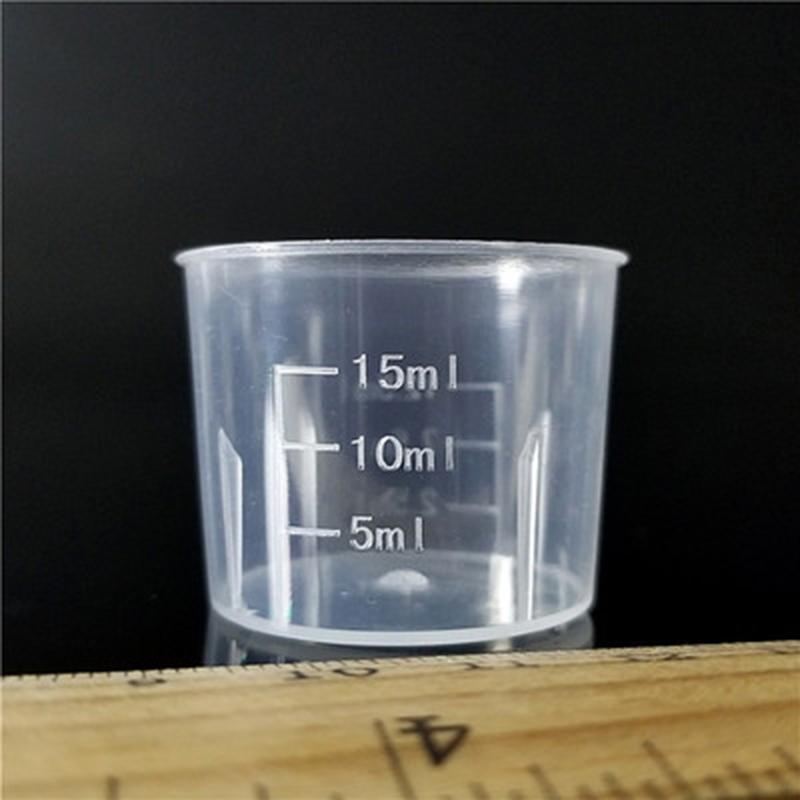 Messbecher 35,8*31,4*38,3mm Medizin abmessen 15ml/30ml