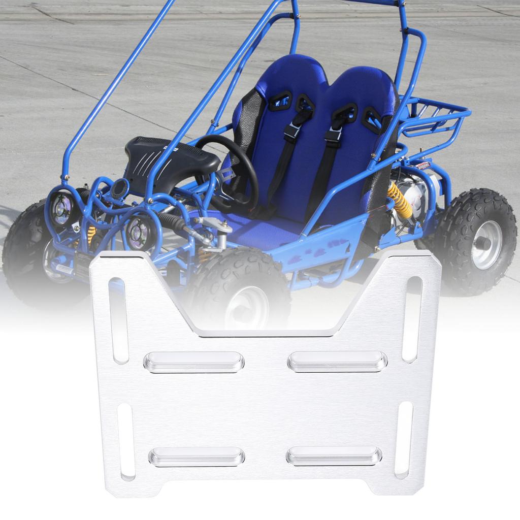   Engine Mount Adapter Bracket with Hardware Aluminum High Hardness   Durability for   Bike Go Kart