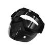 Removable Motorcycle Goggles Open Face Helmet Removable Windproof Motocross Glasses Retro Helmet