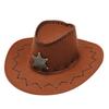 Fashion Western Cowboy Hat, Universal for Men and Women, American Western Cowboy Hat Spring Summer Autumn Hat Tide