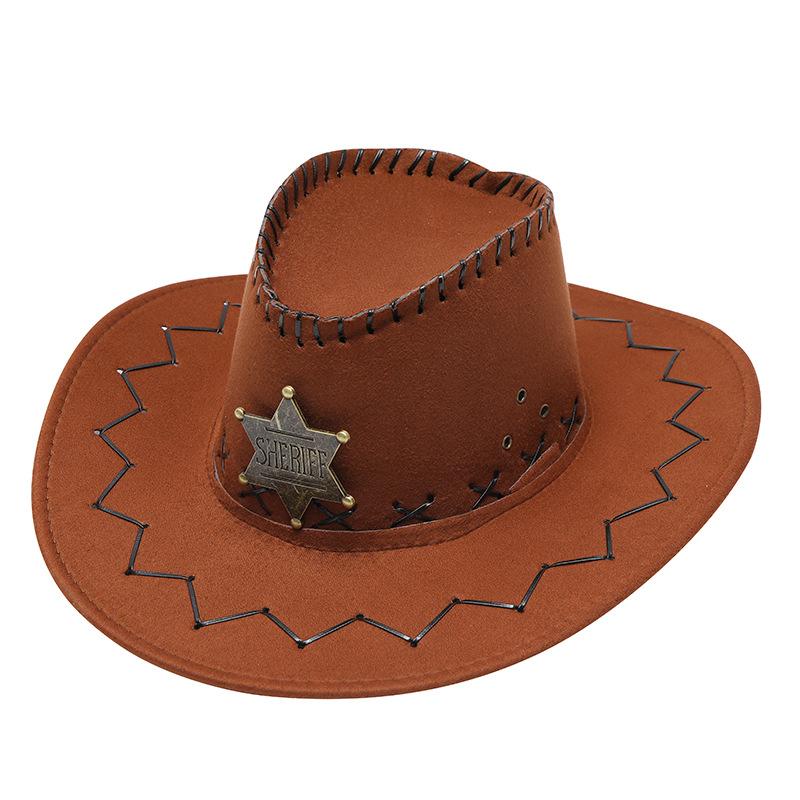Fashion Western Cowboy Hat, Universal for Men and Women, American Western Cowboy Hat Spring Summer Autumn Hat Tide