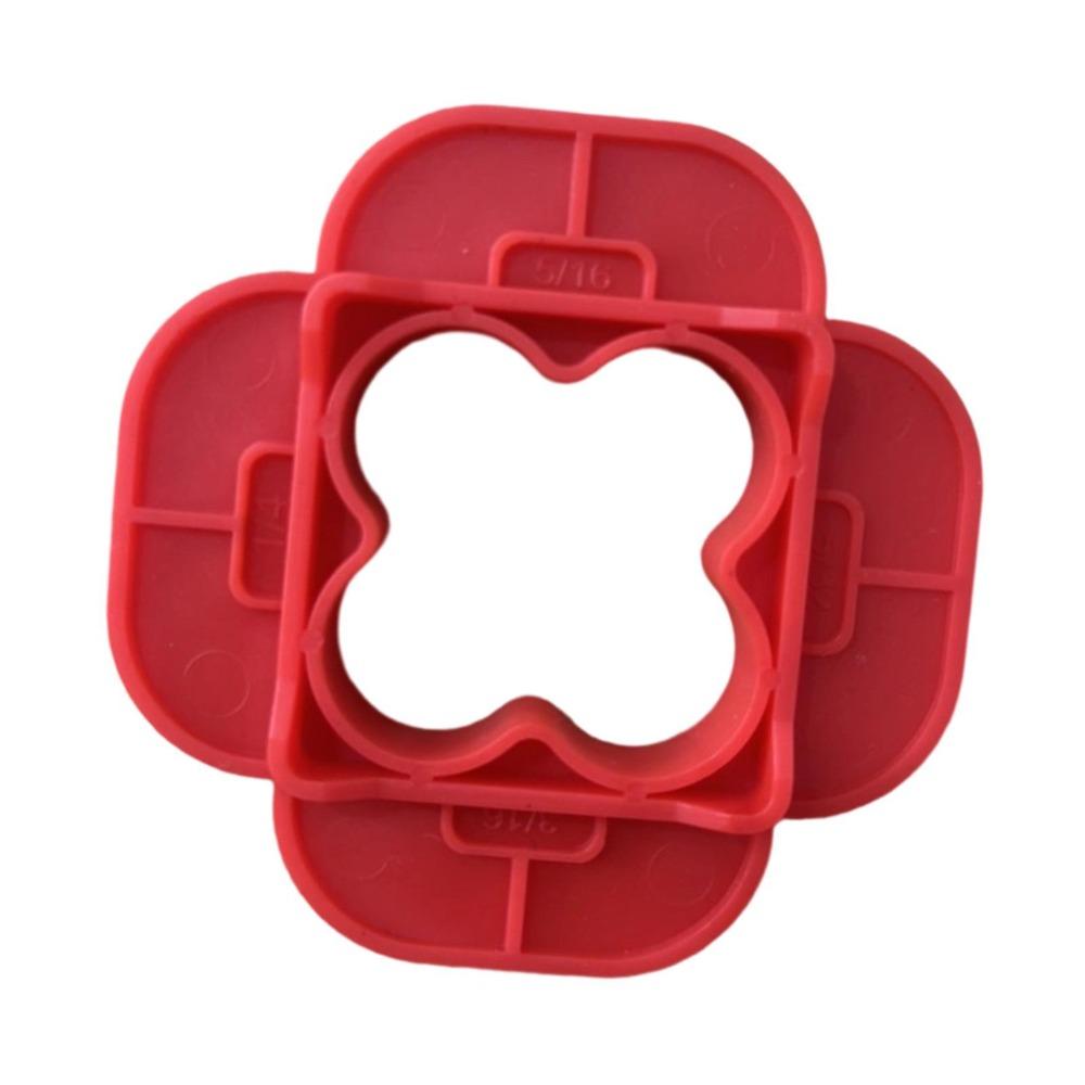 1/4/6Pcs Thickened 4-in-1 Multi-Size Deck Spacer Tool Plastic Reusable Floor Seam Width Tool Multi-function Deck Spacers