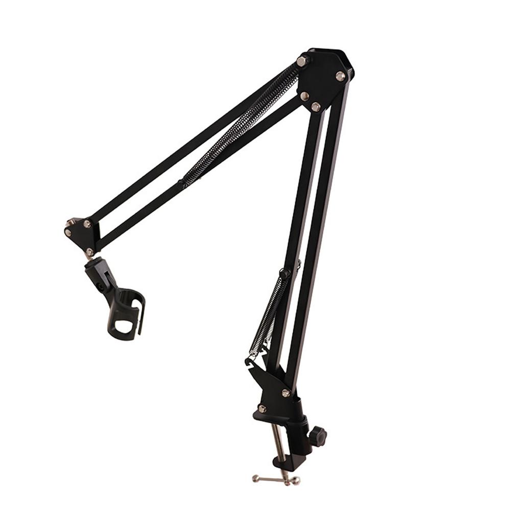 Microphone Mounting Bracket Microphone Suspension Boom Mic Scissor Arm Stand Holder