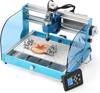 SainSmart Genmitsu V2 Upgrade Desktop CNC Router Machine with GRBL Offline Limit Emergency and 284 X 180 X 40mm XYZ Working Area 3018-PROVer Control,