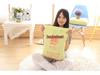 Creative Simulation Cement Sand Rice Flour Buckwheat Throw Pillow: Prank Gag Nap & Seat Cushion