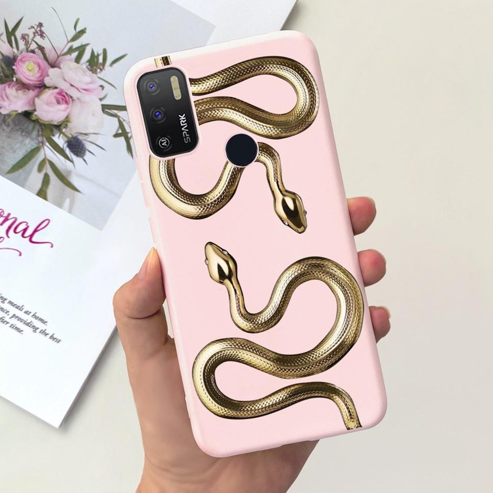 

For Tecno Spark 5 Air 7.0 Case Space Astronaut Cute Cat Soft Silicone Cover For Tecno Spark5 Air KD6a Bumper Phone Case Coque Tecno Spark 5 Air