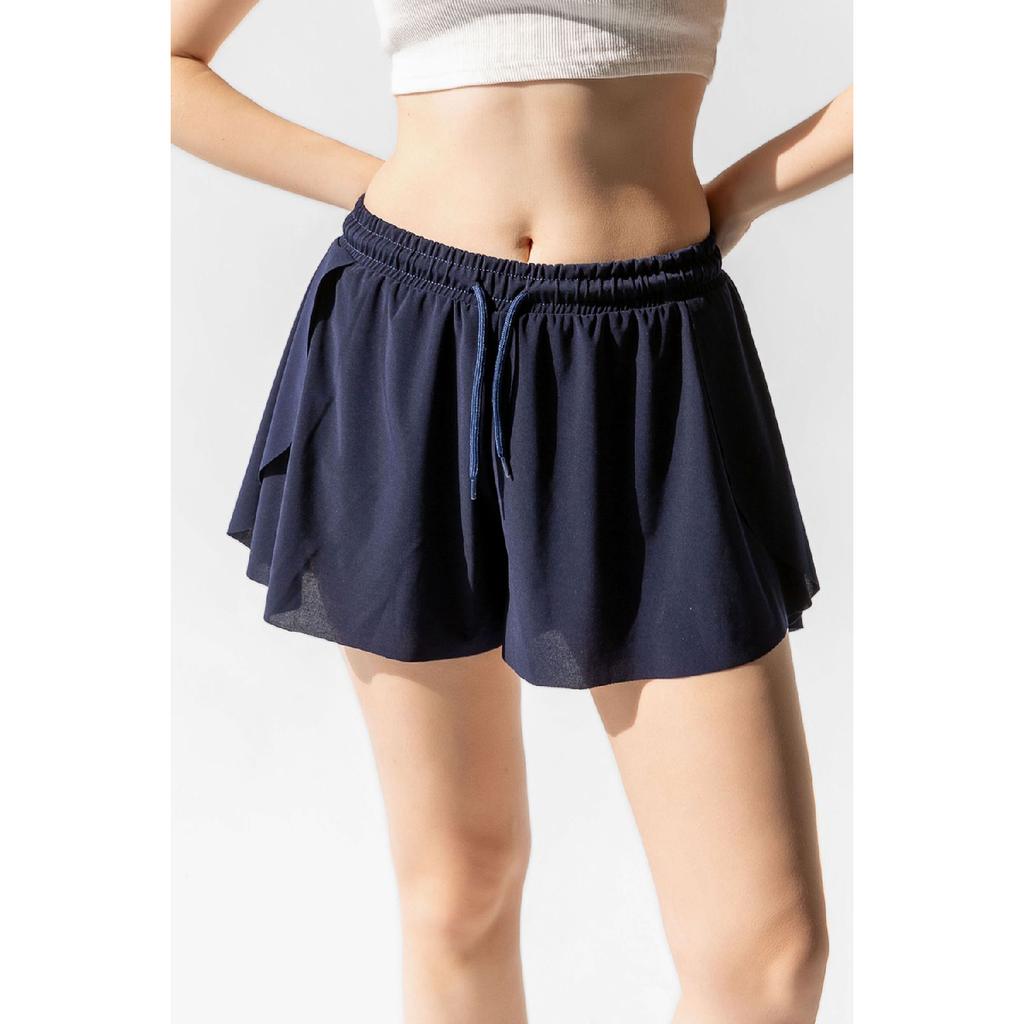 Black Loose-fit Tights Sports Shorts