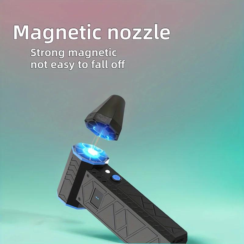 Handheld Violent Fan 1PCS with Display 130,000 RPM High Speed Turbo Fan Outdoor Portable Mini