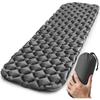 Outdoor Sleeping Pad Camping Inflatable Mattress Ultralight Air Cushion Travel Mat Folding Bed No Headrest For Travel Hiking