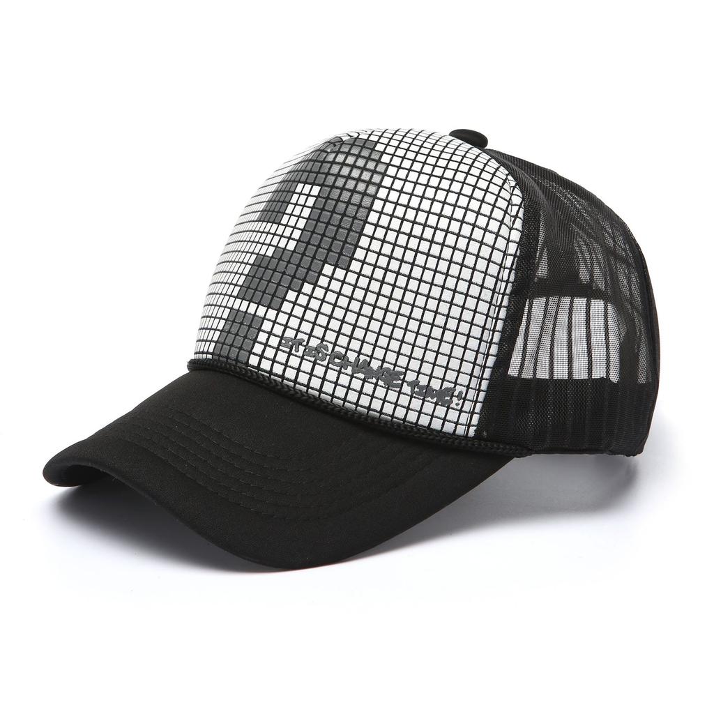 Fashion Mesh Baseball Caps for Men Women Spring Summer Cartoon Printed Snapback Hat Female and Male Sunshade Hat Bonnets Gorra