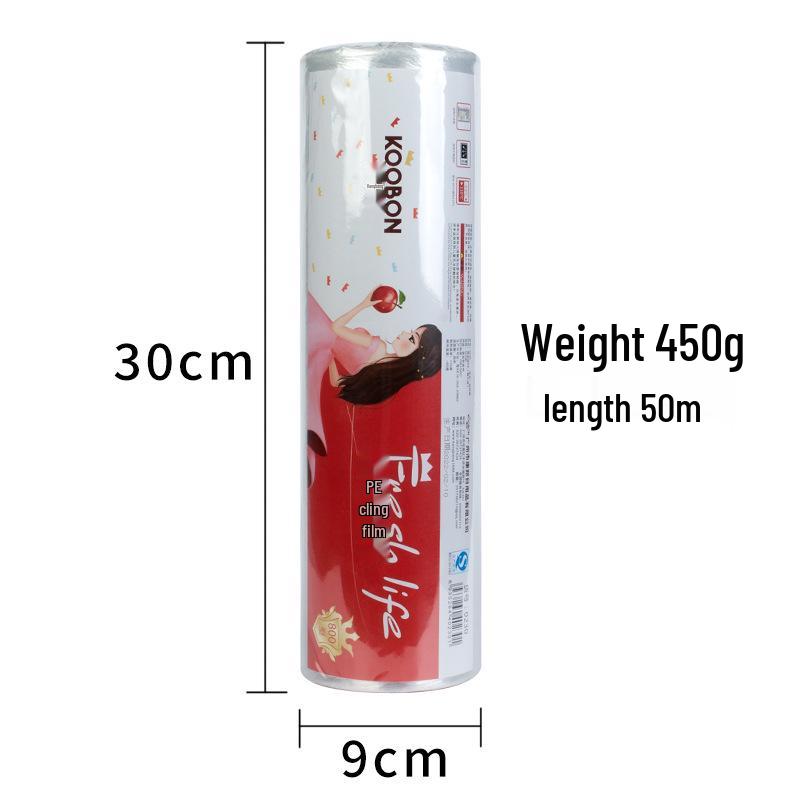 Professional Cling Film for Hair Dyeing & Perming - Salon-Grade Large Roll
