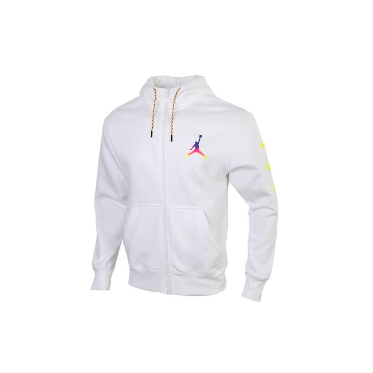 Jordan Jackets Men s White Hooded Moderate CU9123-100 XXL
