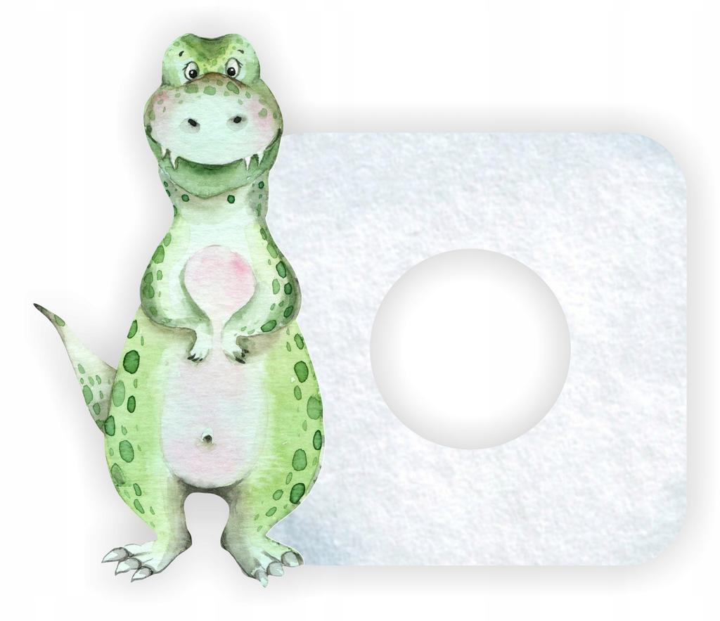 Protective Sticker for a Switch in a Child' Room - Dinosaur