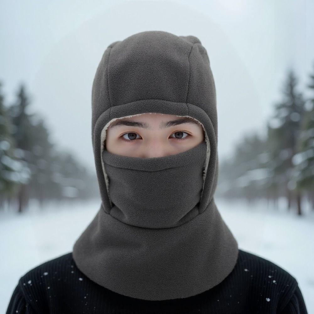 Windproof Balaclava Ski Mask Coldproof Neck Warmer Beanies Full Face Balaclava  Winter Sports