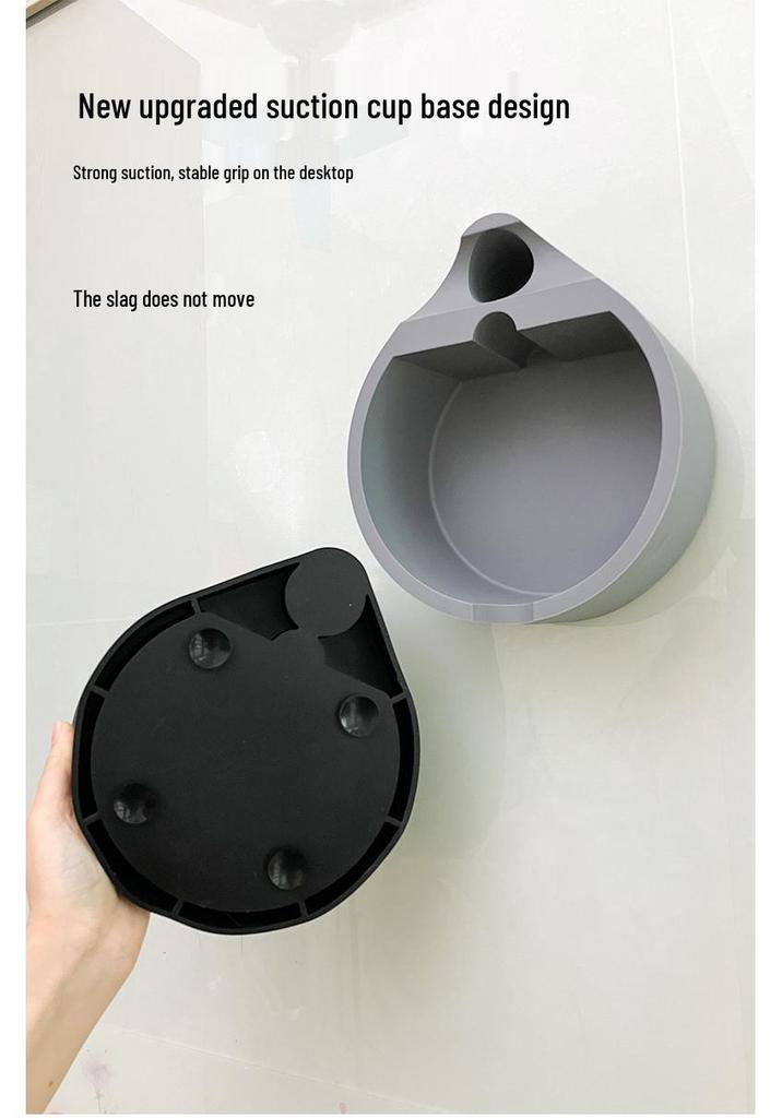 Silicone Noise-Reducing Espresso Knock Box for Coffee Grounds