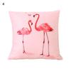 Long-legged Flamingo Series Linen Pillowcase Cushion Cover